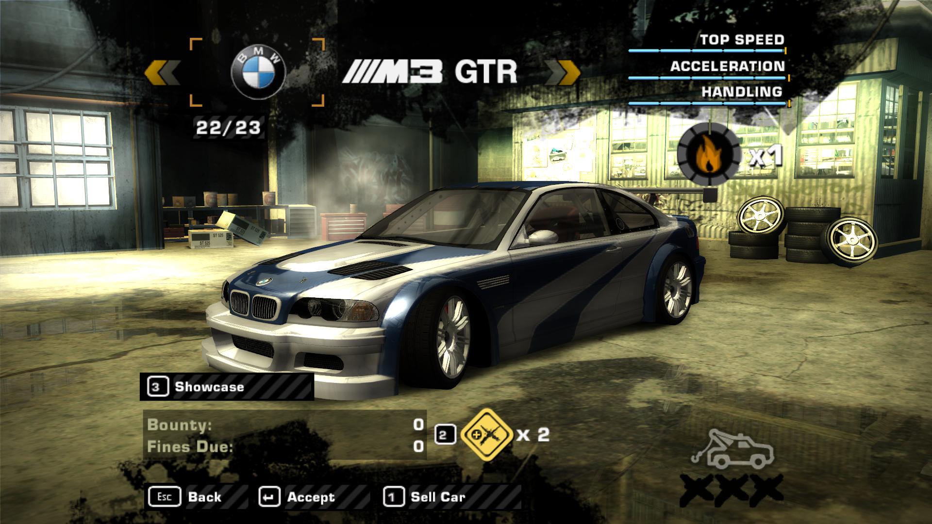 BMW M3 GTR (E46) / Need for Speed: Most Wanted - 03