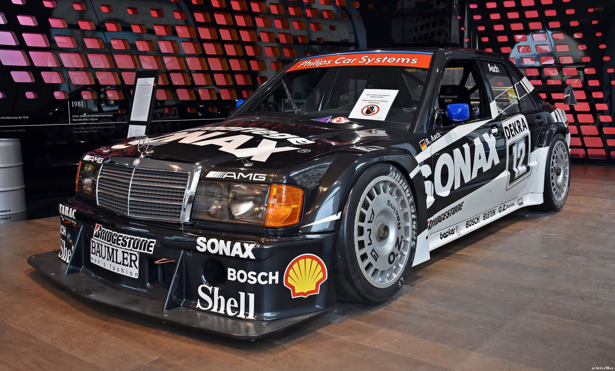 Mercedes-Benz 190 E 2.5-16 EVO 1 DTM / Dany Snobeck - 03