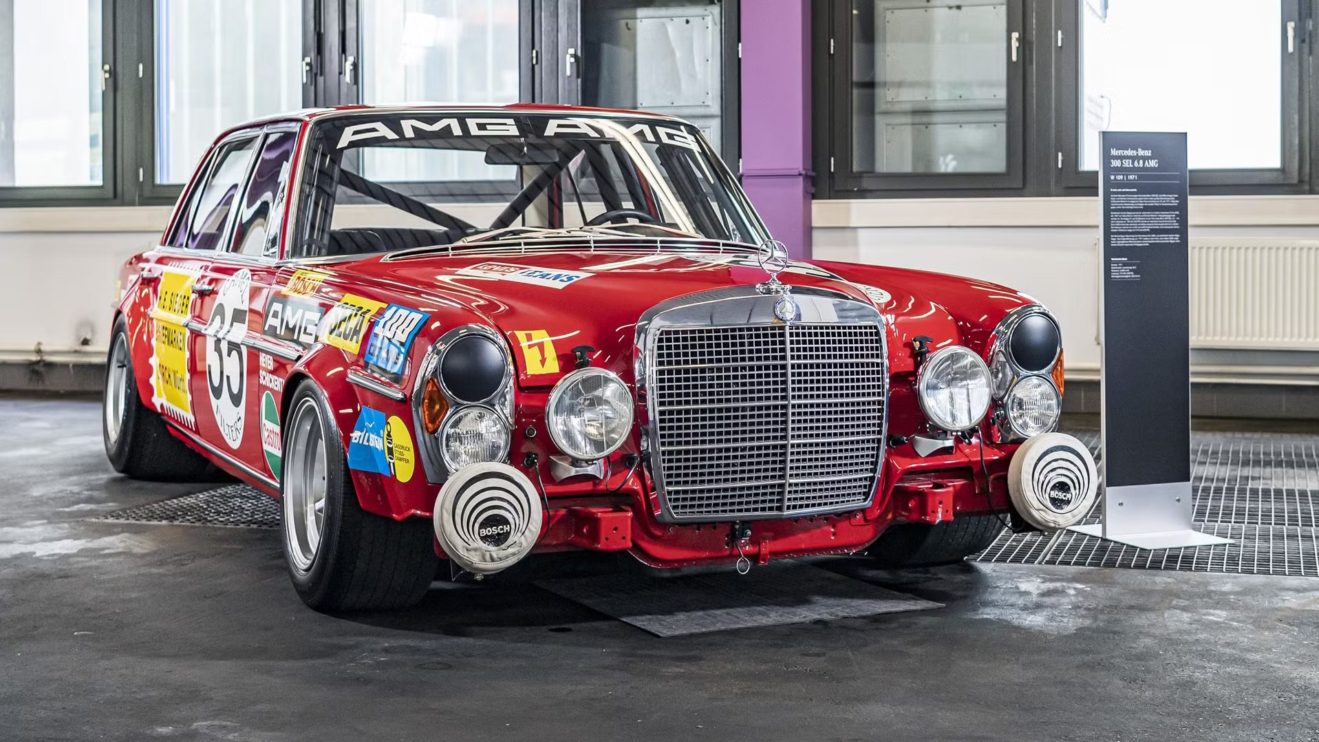 Mercedes-Benz 300 SEL 6.8 AMG / "Rote Sau" - Spa 1971 - 03