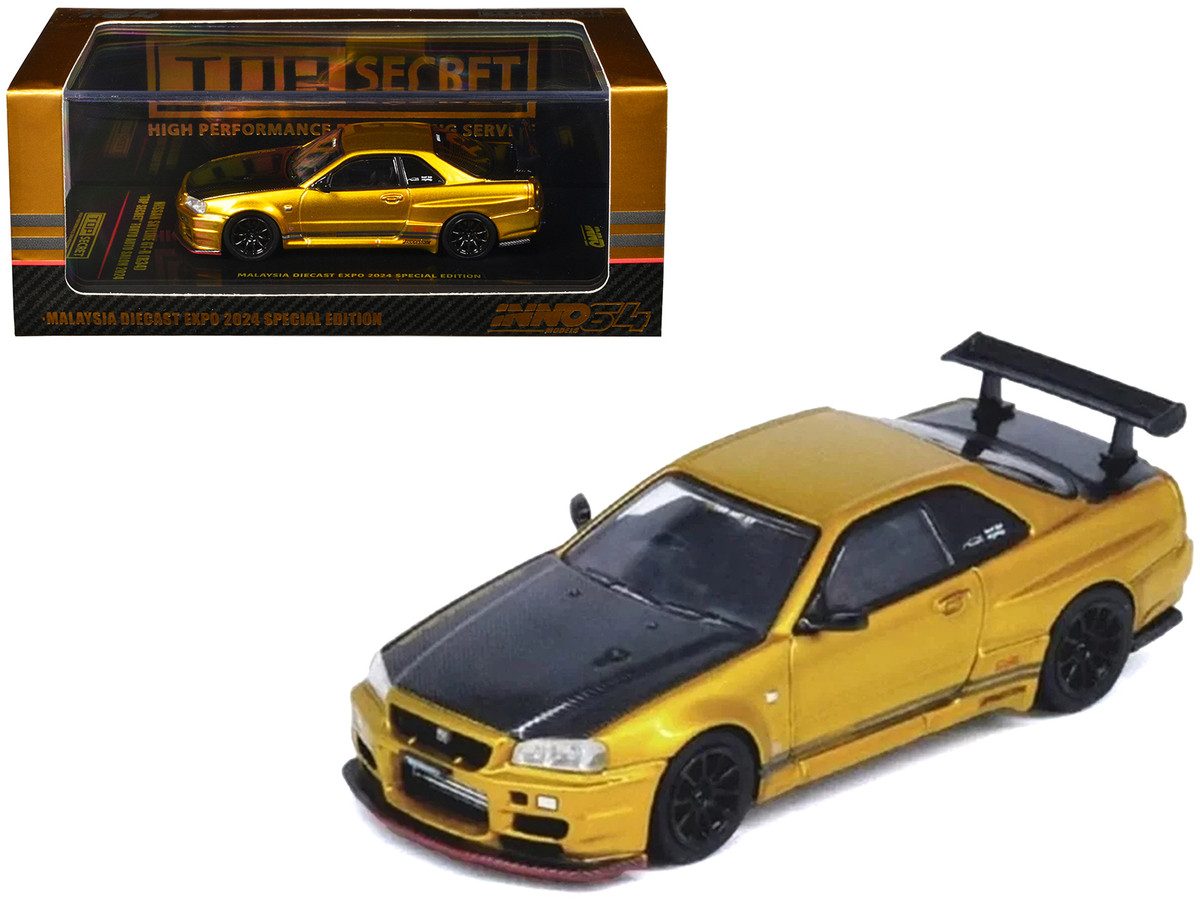 Nissan TOP SECRET R34 GT-R Gold - 03